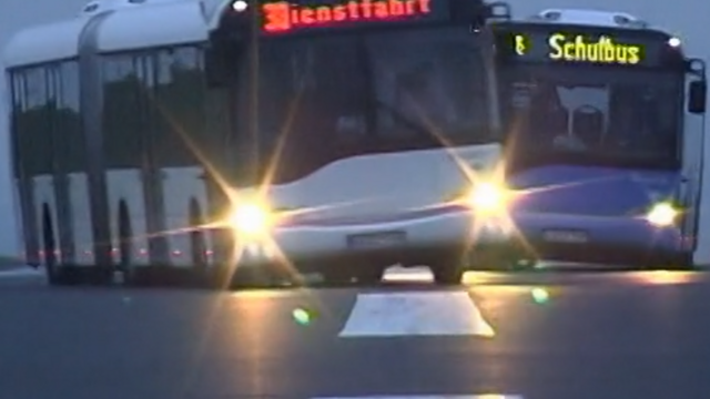 Fatigue strength test on a low-floor bus joint